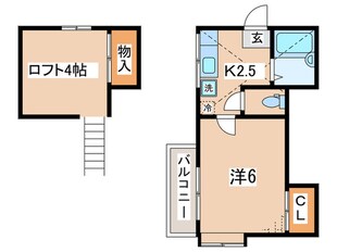 レストフル・フラッツの物件間取画像